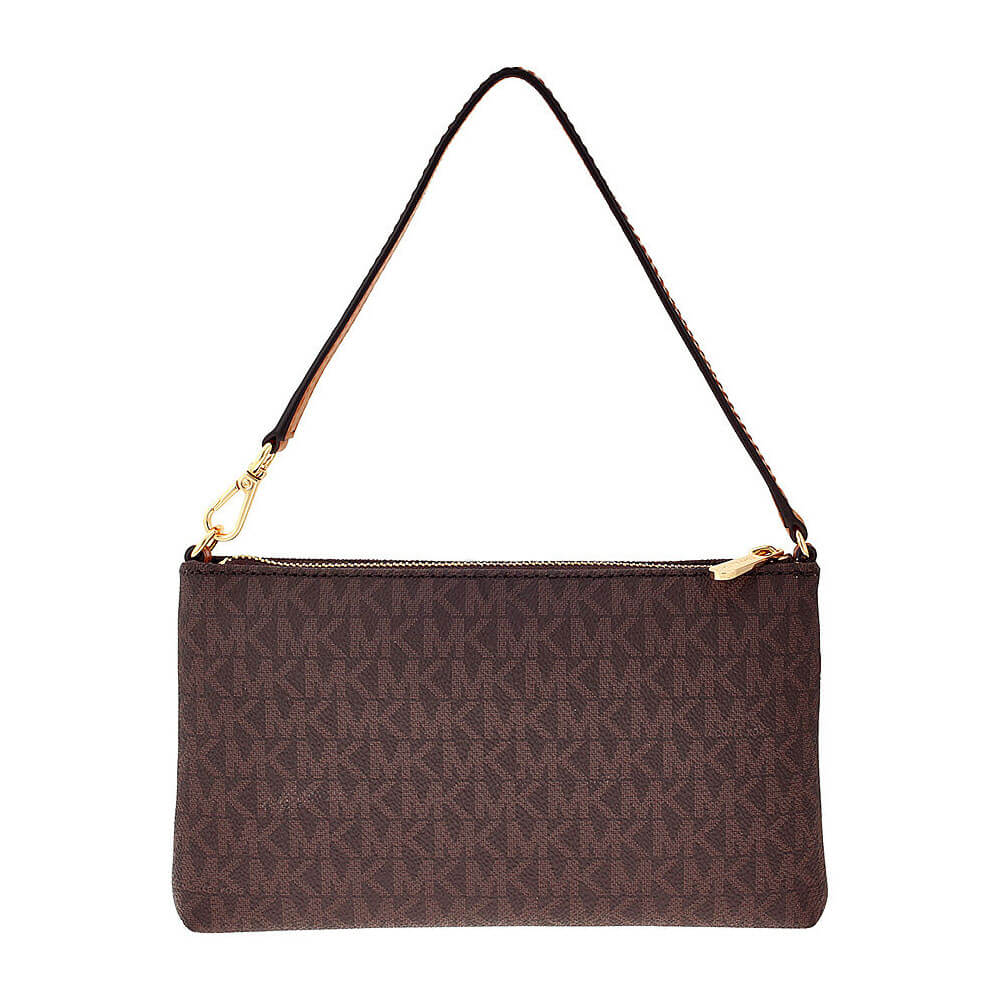 תיק צד מייקל קורס נשים Jet Set Signature Large Wristlet