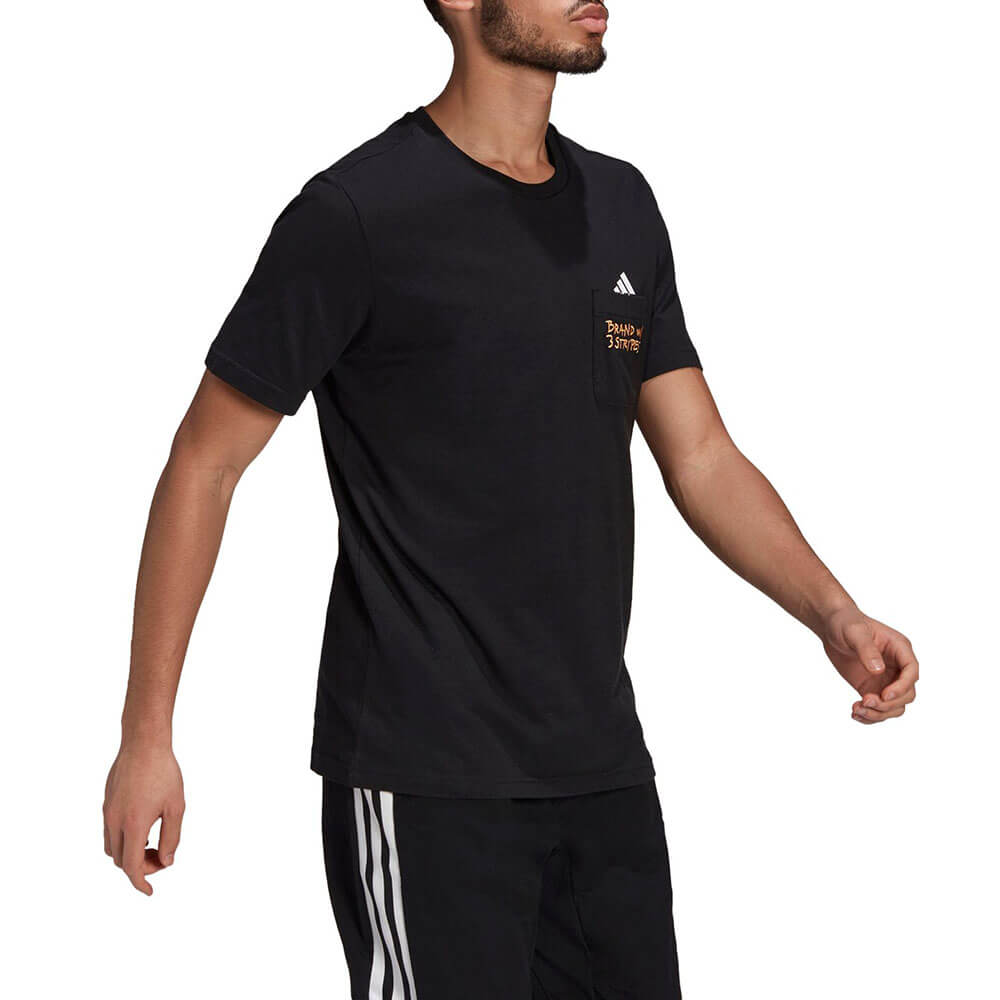 חולצת טישרט אדידס Pocket גברים