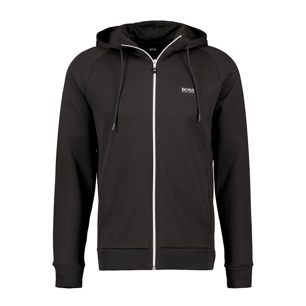 ג'קט קפוצ'ון הוגו בוס Logo Print גברים