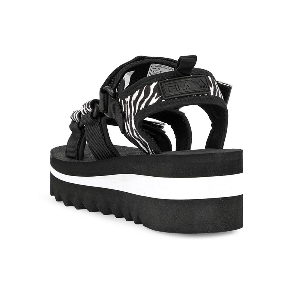 סנדלי פילה Zebra Print נשים