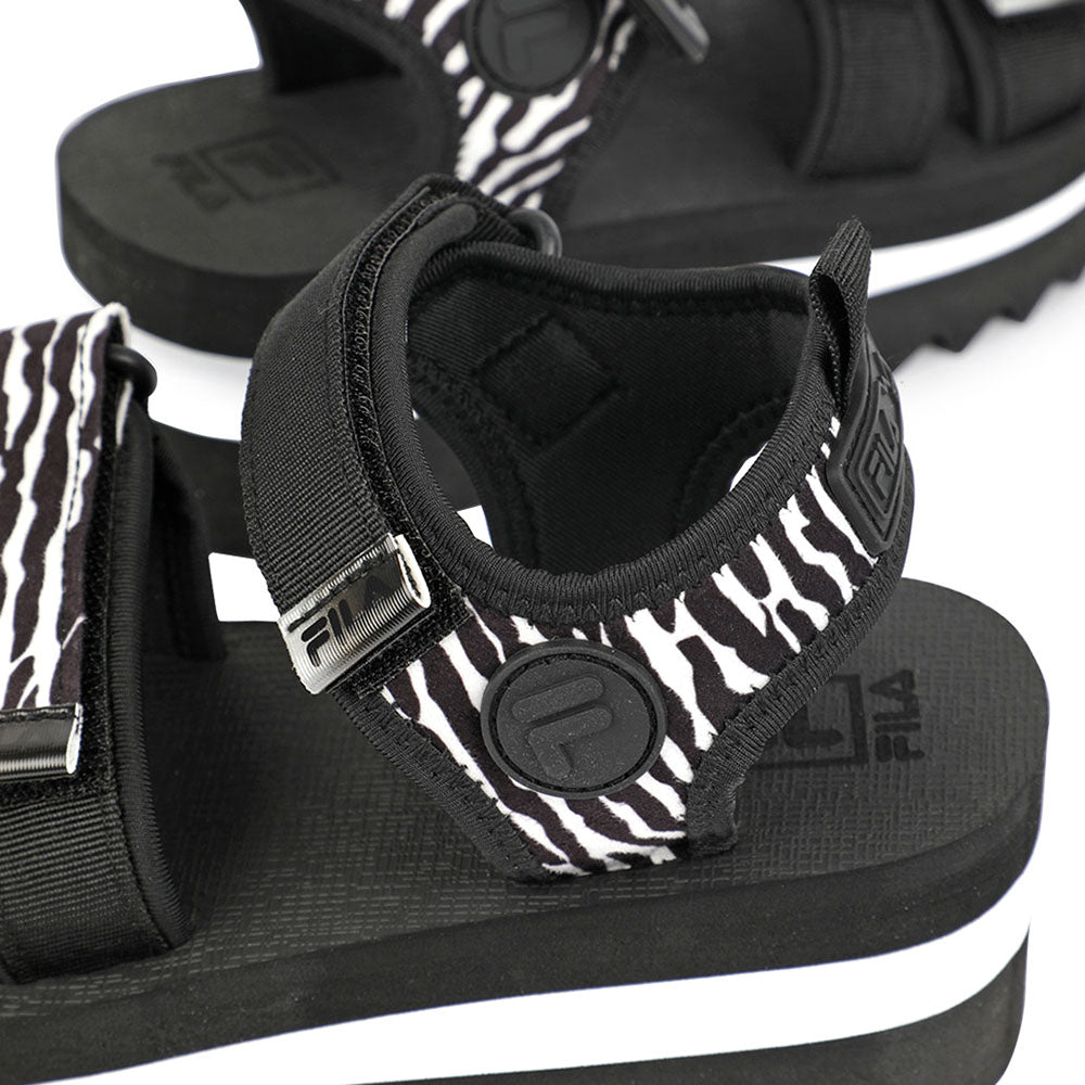 סנדלי פילה Zebra Print נשים