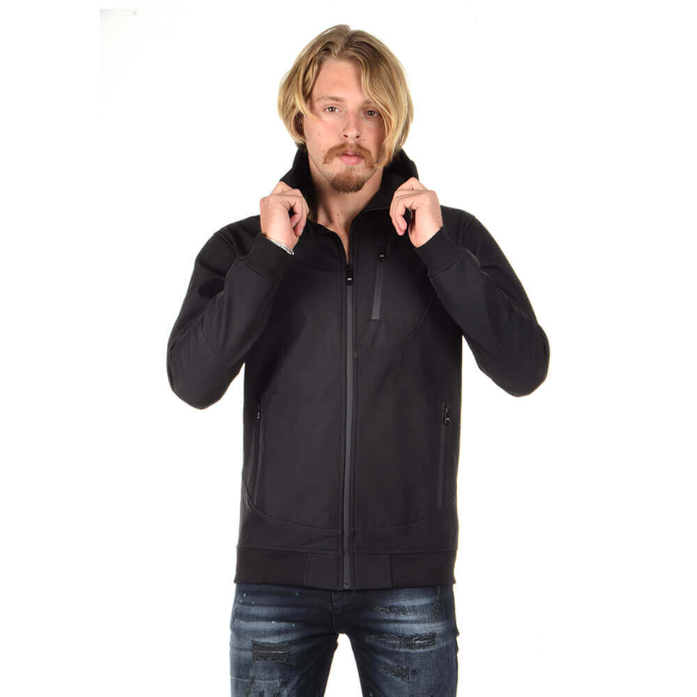 ג'קט סופטשל אלדו מורו עם קפוצ'ון גברים