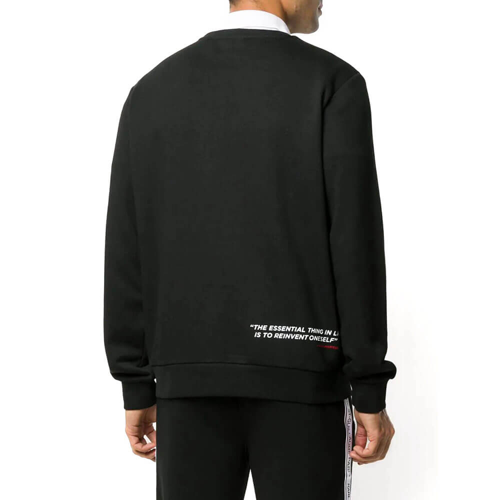 סווטשירט קרל לגרפלד Karl Graphic Print גברים