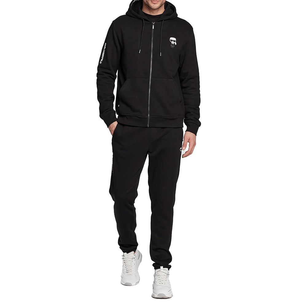 ג'קט קפוצ'ון קרל לגרפלד דמות לוגו גברים