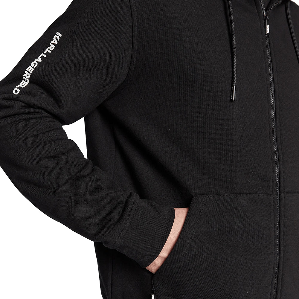 ג'קט קפוצ'ון קרל לגרפלד דמות לוגו גברים