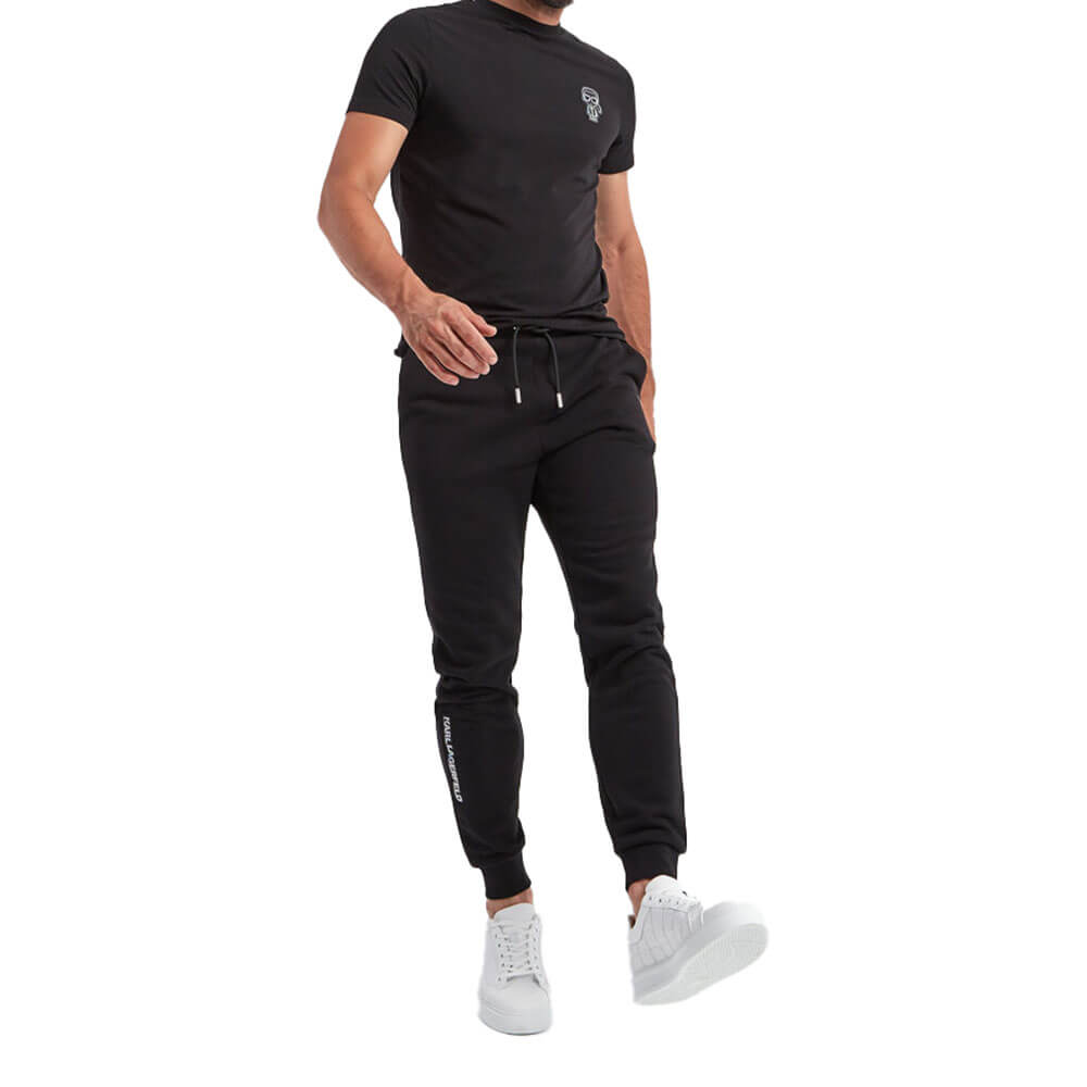 מכנס קרל לגרפלד ארוך לוגו בצד גברים