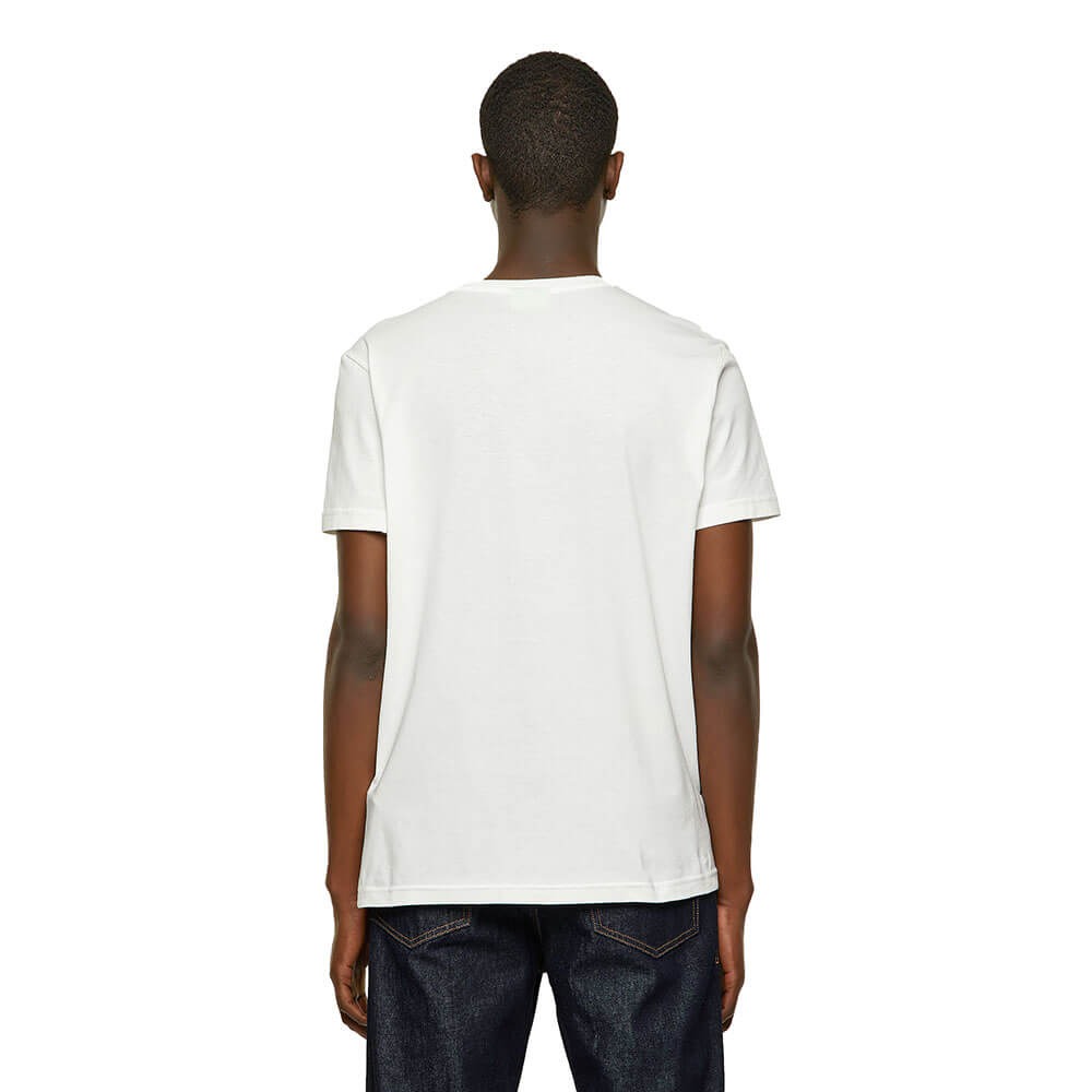 חולצת טישרט דיזל קצרה Emoji Logo גברים