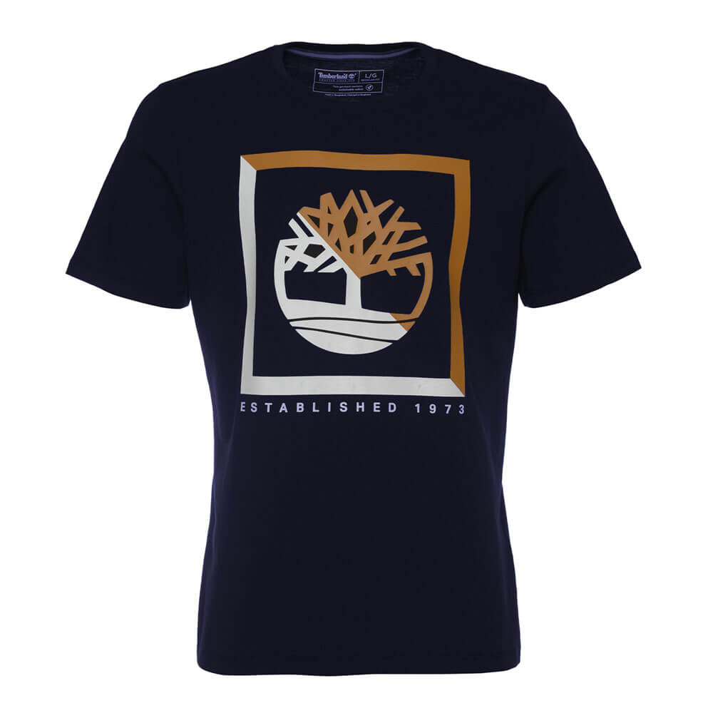 חולצת טישרט טימברלנד קצרה Composed Branded Tee גברים