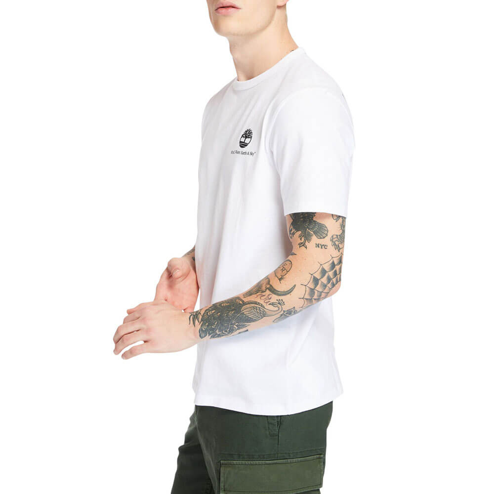 חולצת טישרט טימברלנד קצרה Archive-Print Tee גברים