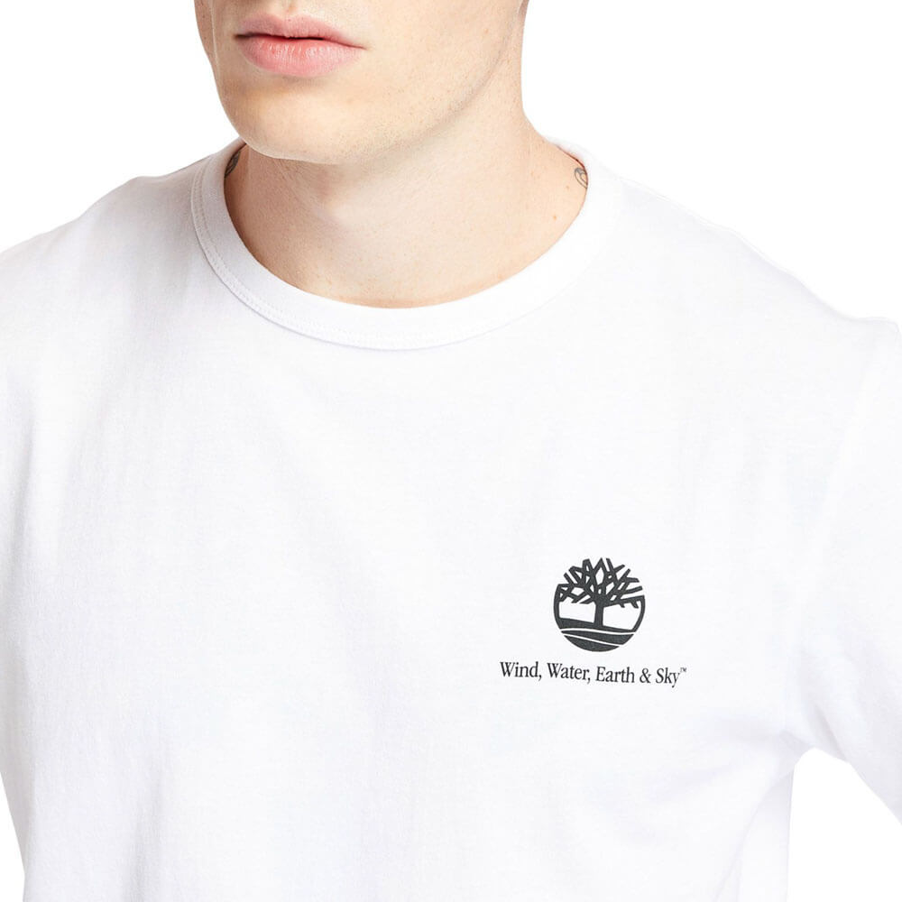 חולצת טישרט טימברלנד קצרה Archive-Print Tee גברים