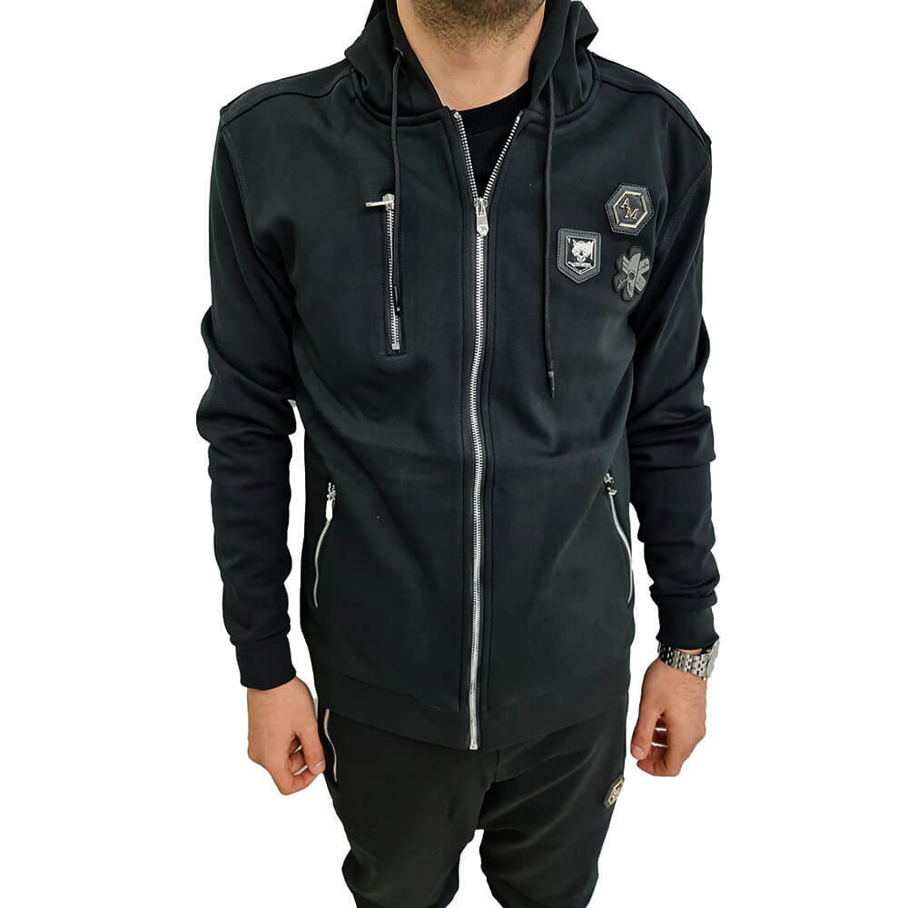 ג'קט קפוצ'ון אלדו מורו שלושה פאצ'ים גברים