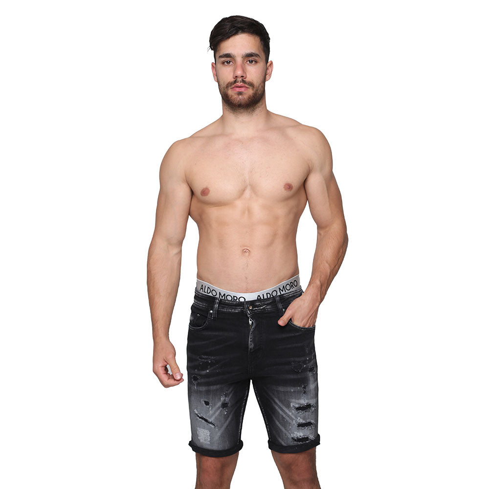 ג'ינס אלדו מורו קצר משופשף גברים