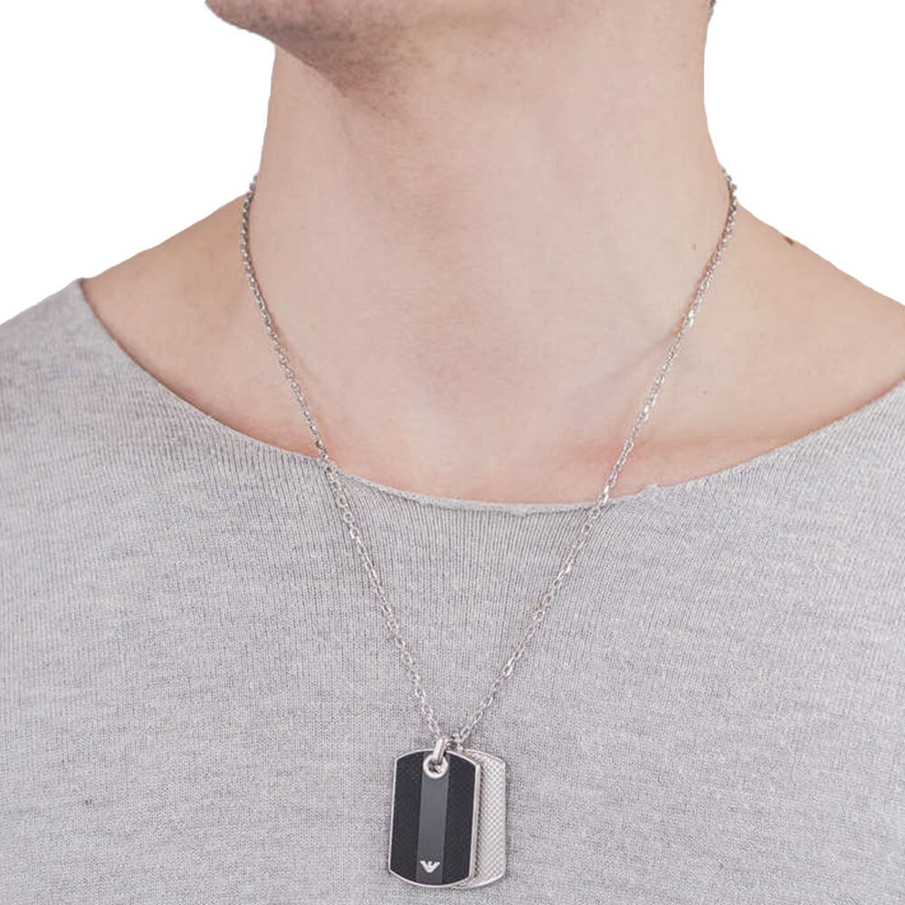 שרשרת אמפוריו ארמני קולקציית Essential גברים