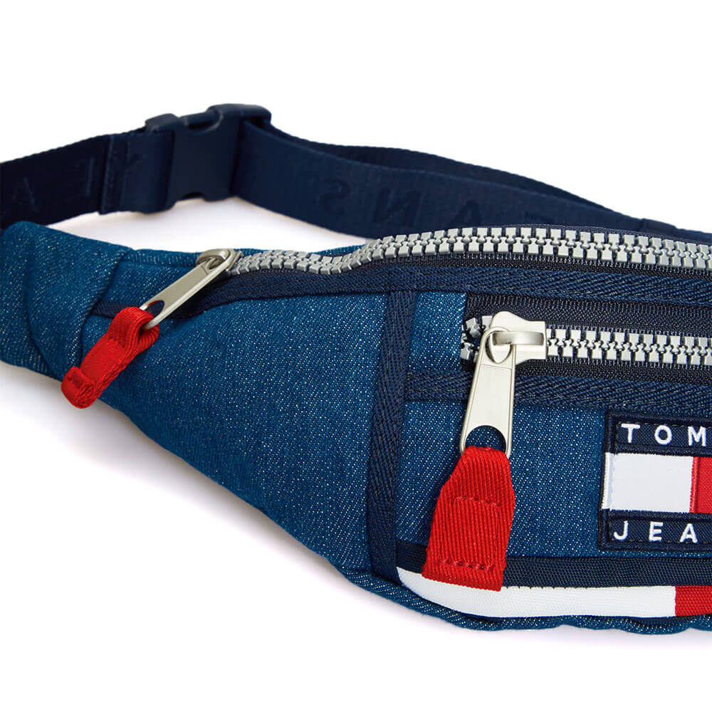 תיק פאוץ' טומי הילפיגר Heritage Bumbag Denim נשים