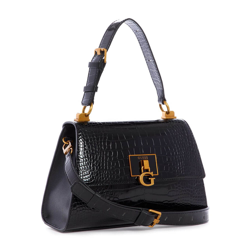 תיק נשיאה Guess נשים Stephi Top Handle Flap