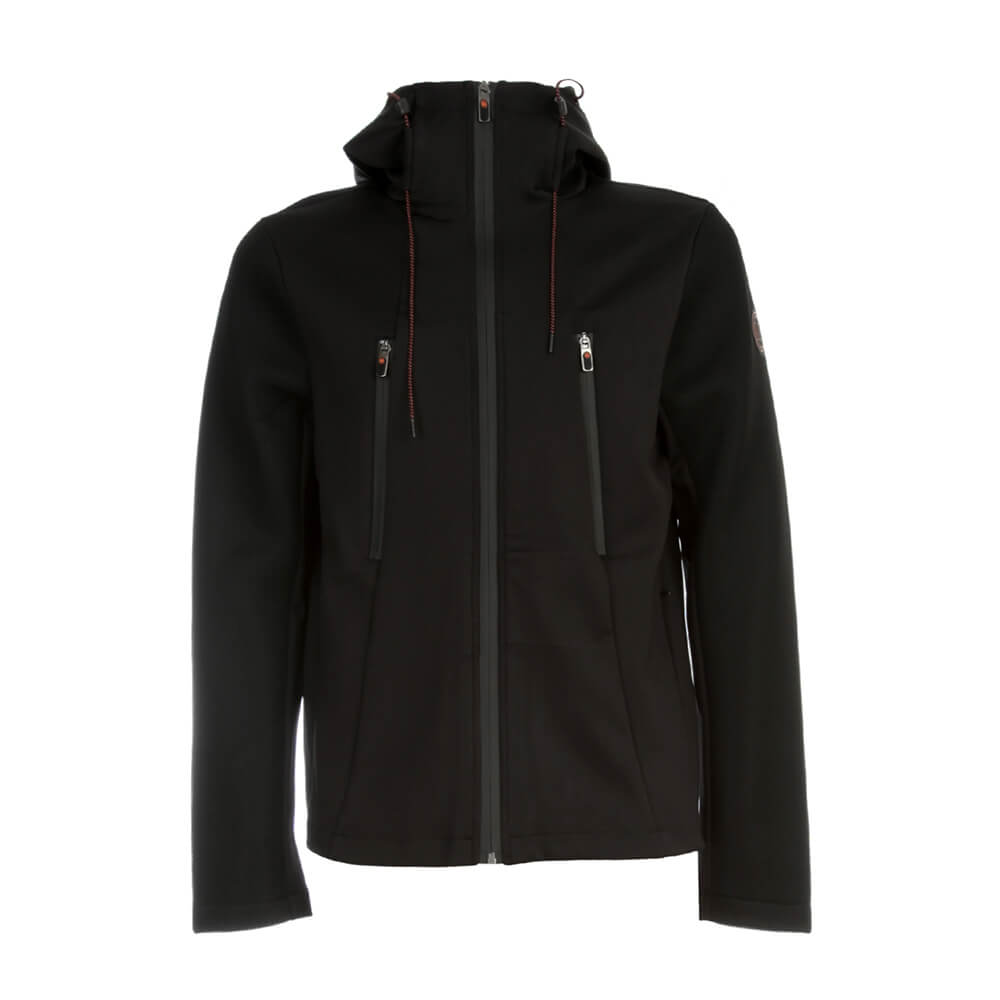 ג'קט קפוצ'ון מייקל קורס Logo Hood Zipped גברים