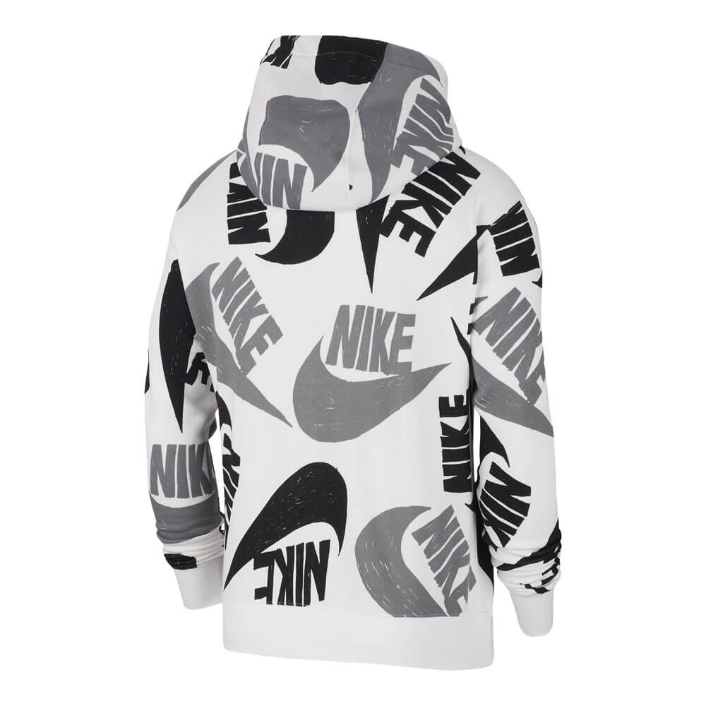 סווטשירט קפוצ'ון נייק NSW Club AOP Hoodie גברים