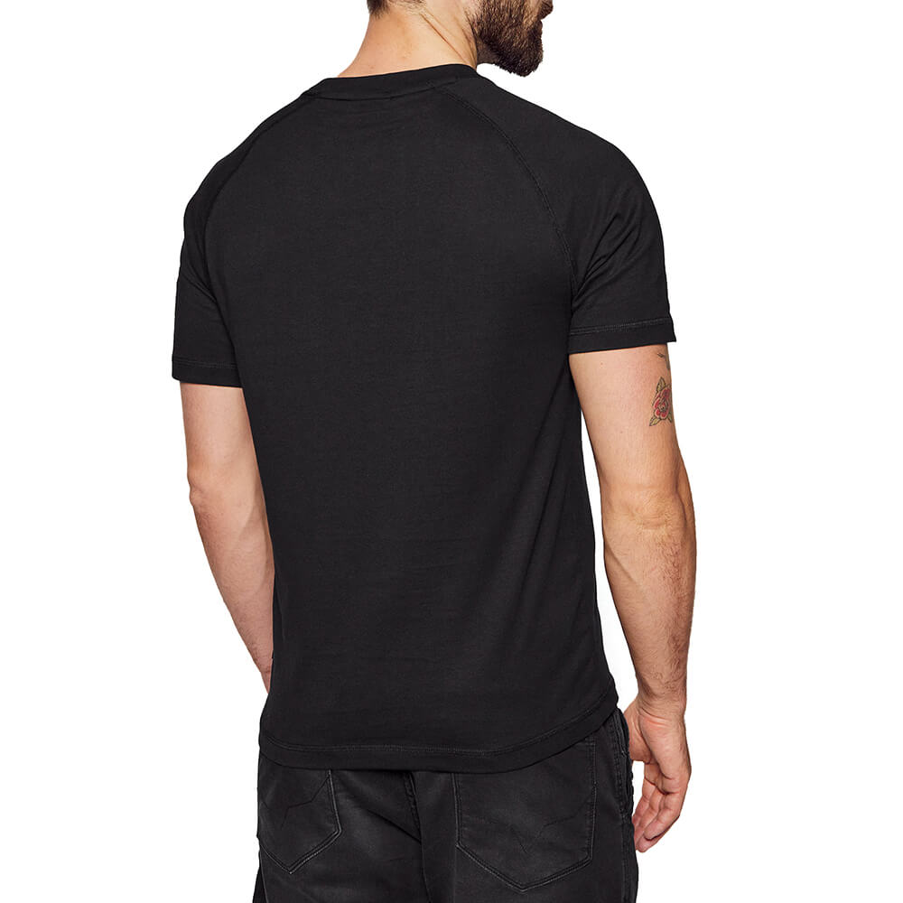 חולצת טישרט קלווין קליין קצרה Center Logo Stretch גברים