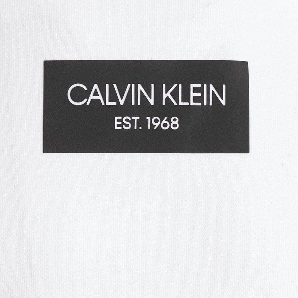 חולצת טישרט קלווין קליין Chest Box Logo Slim גברים