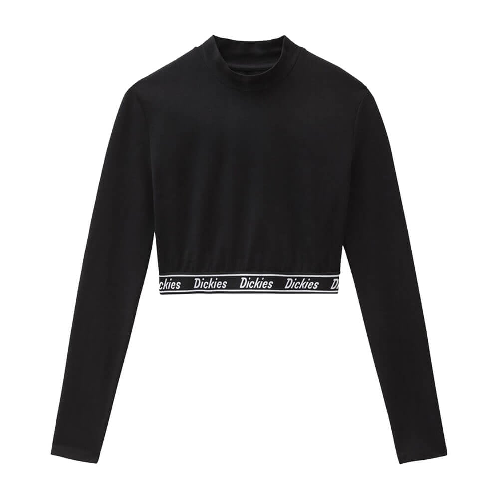 חולצת קרופ טופ ארוכה Petersburg Crop Ls דיקיס נשים