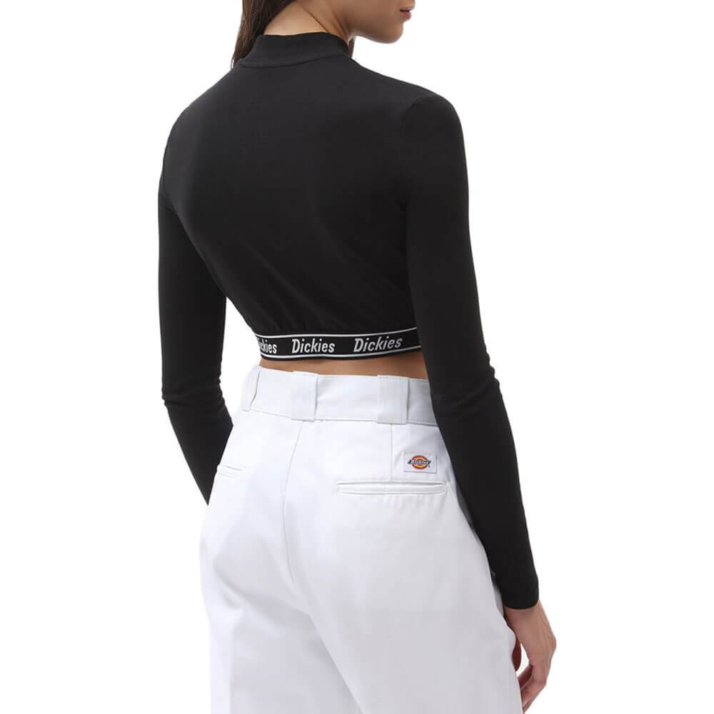 חולצת קרופ טופ ארוכה Petersburg Crop Ls דיקיס נשים