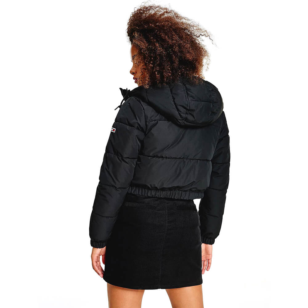 מעיל טומי הילפיגר Cropped Down Puffer נשים