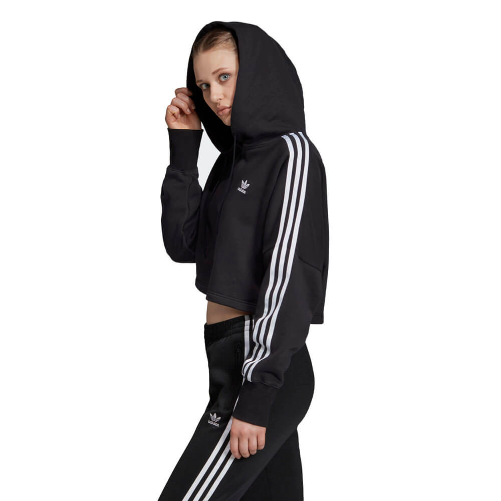 סווטשירט קפוצ'ון אדידס Cropped Hoodie נשים