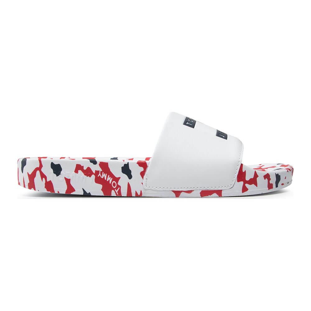 כפכפי טומי הילפיגר Printed Footbed Pool Slide נשים