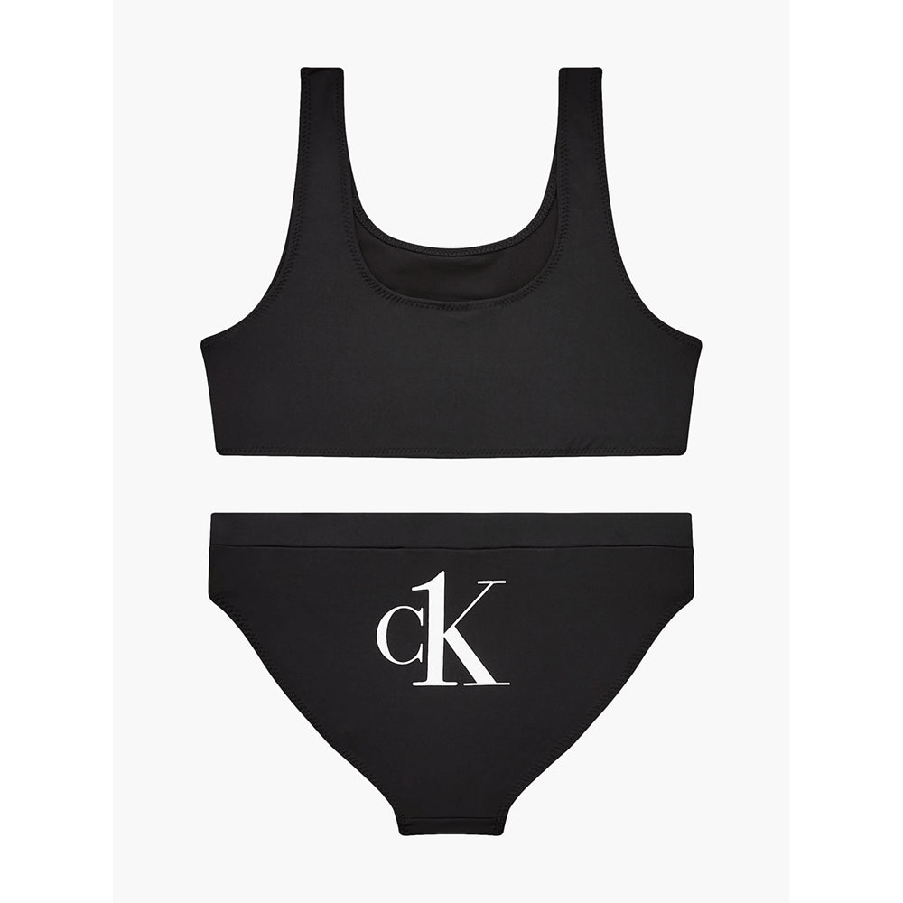 בגד ים קלווין קליין Girls Bralette Bikini Set ילדים