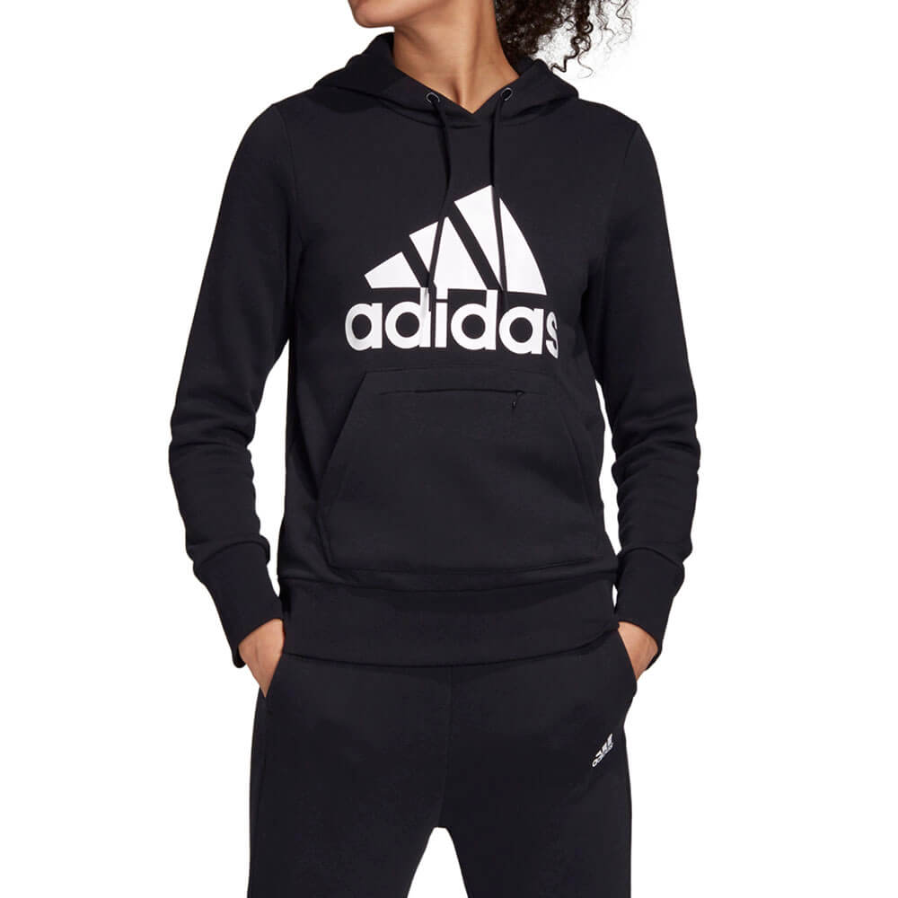 סווטשירט קפוצ'ון אדידס Badge of Sport Hoodie Fleece נשים