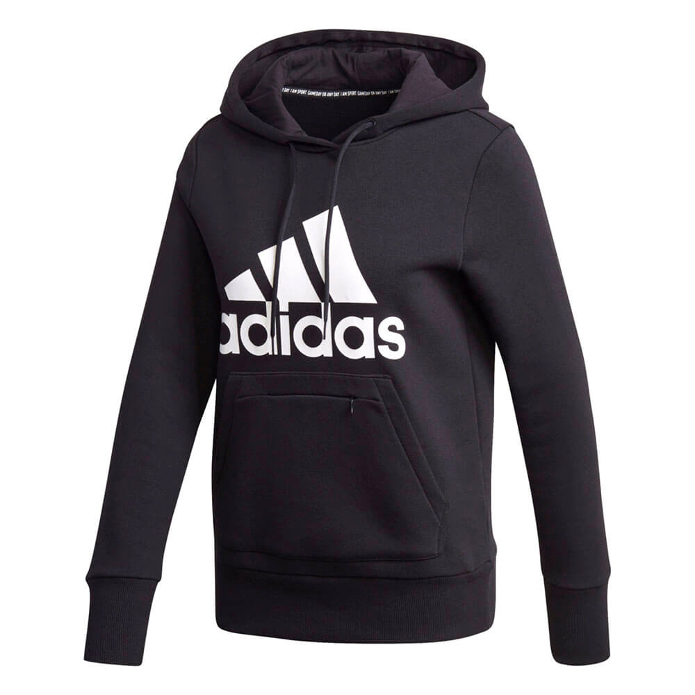סווטשירט קפוצ'ון אדידס Badge of Sport Hoodie Fleece נשים