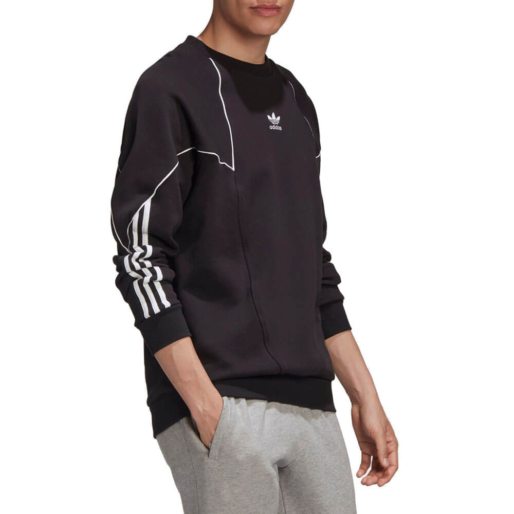 סווטשירט אדידס Big Trefoil Abstract Crew Sweatshirt גברים