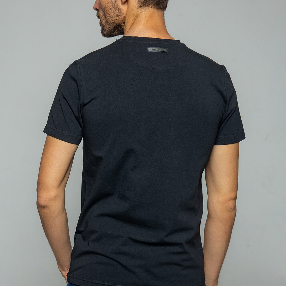 חולצת טישרט קצרה לגבר אלדו מורו גולגולת עור