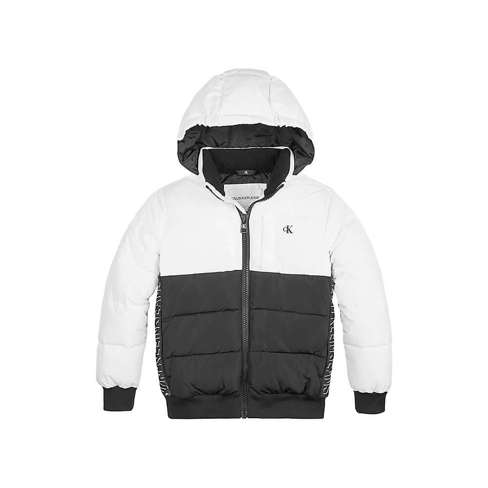 מעיל קלווין קליין Clr Block Puffer Jacket ילדים ונוער