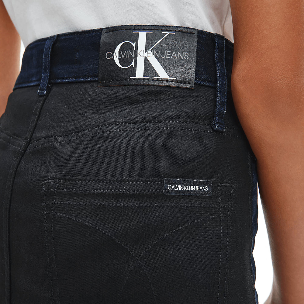 חצאית קלווין קליין A Line Skirt Denim M Denim Mix ילדים