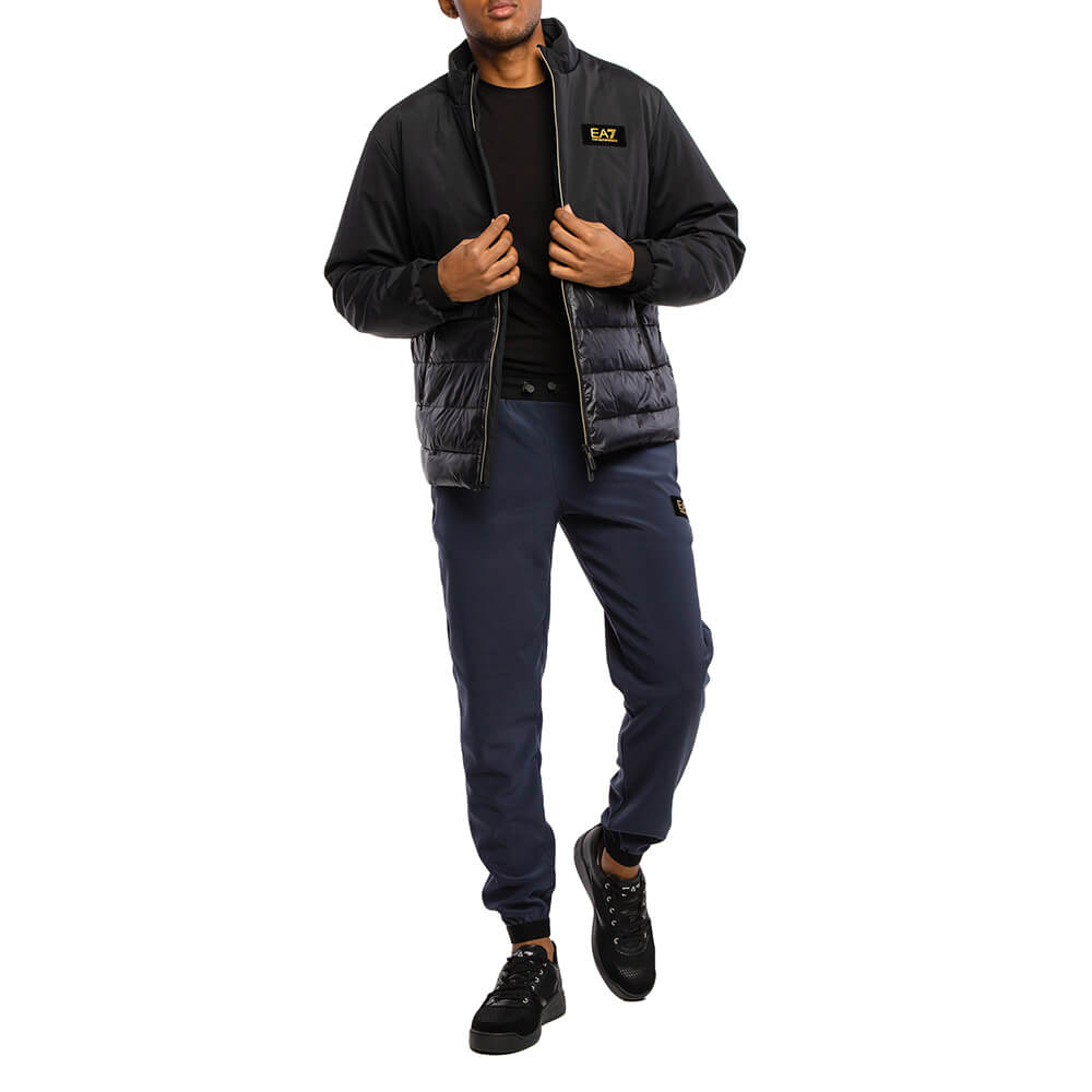 מעיל EA7 פלטה לוגו זהב גברים