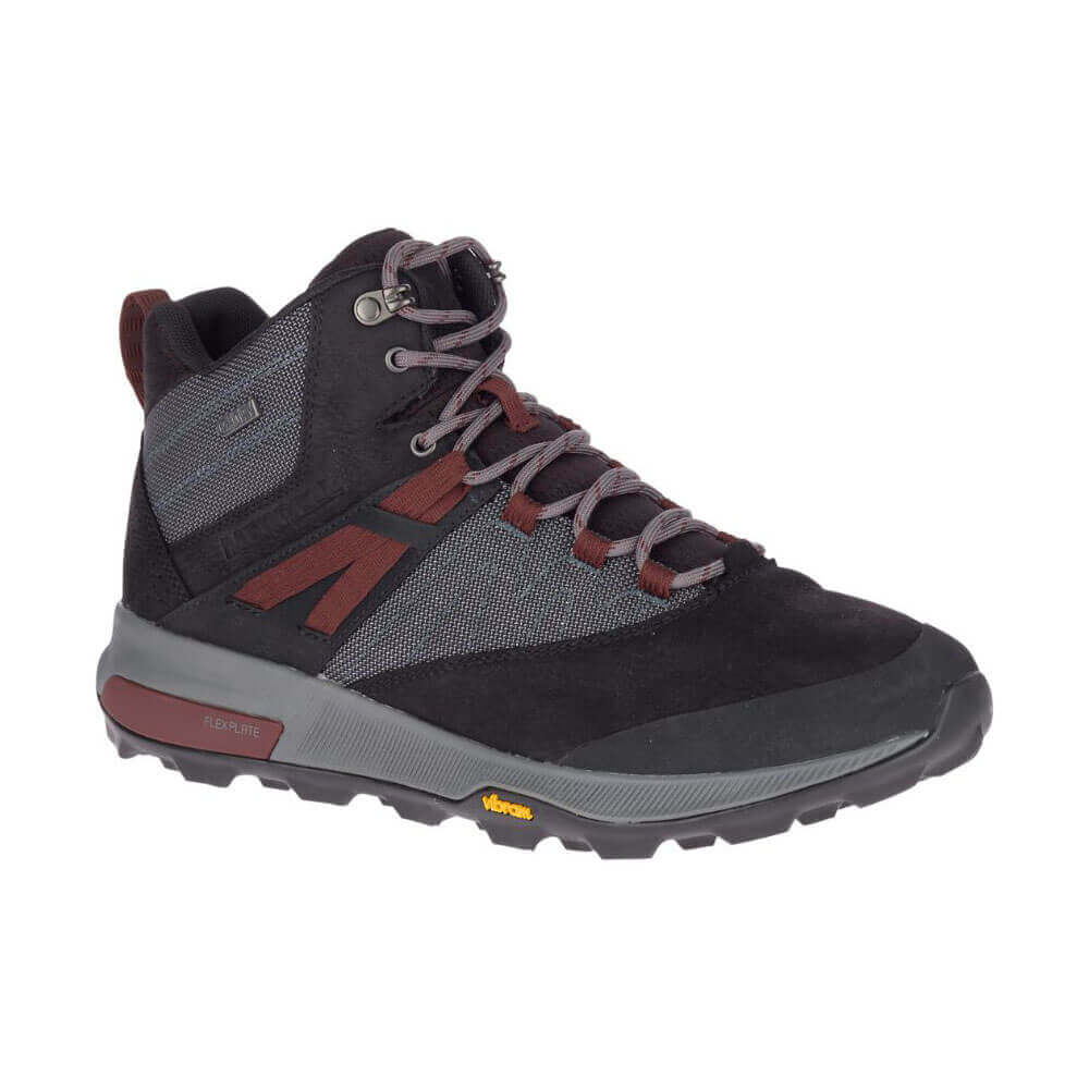 נעלי טיולים מירל Zion Mid WP גברים