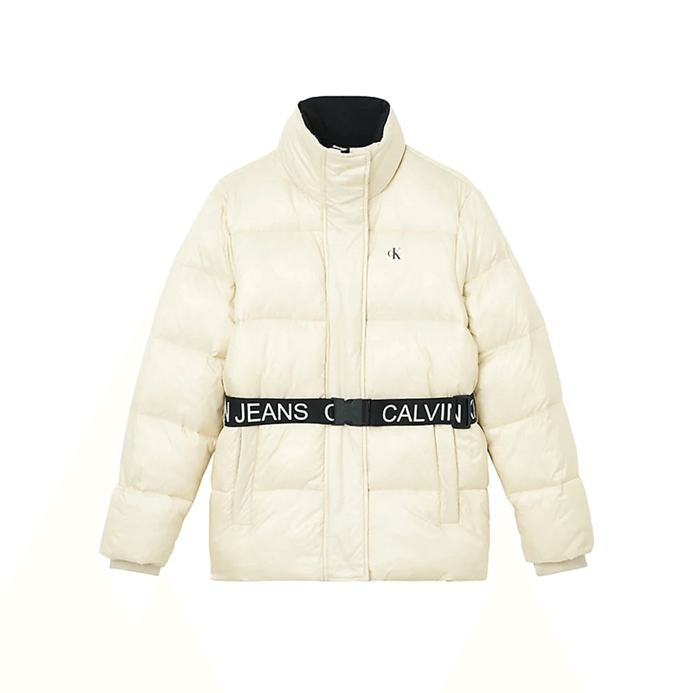 מעיל קלווין קליין Logo Belt Waisted נשים