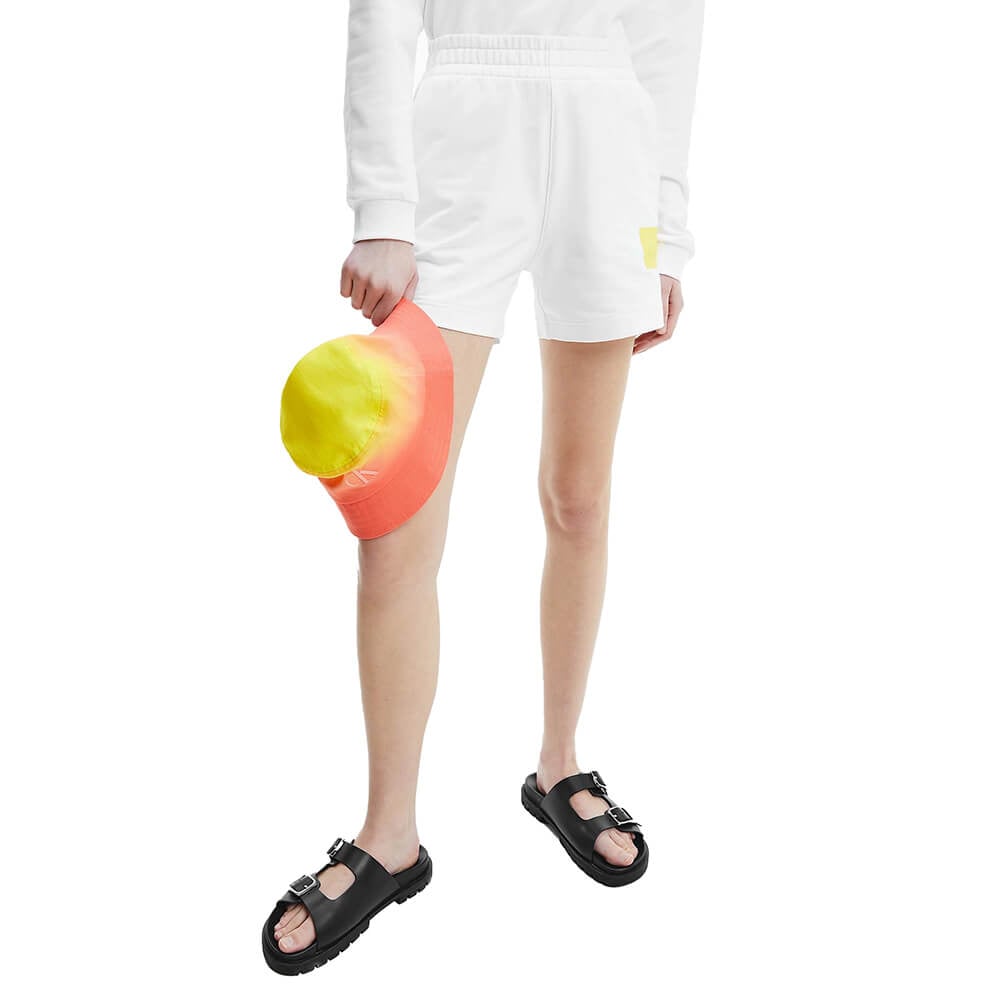 מכנס קלווין קליין קצר Embossed Logo Jogger נשים