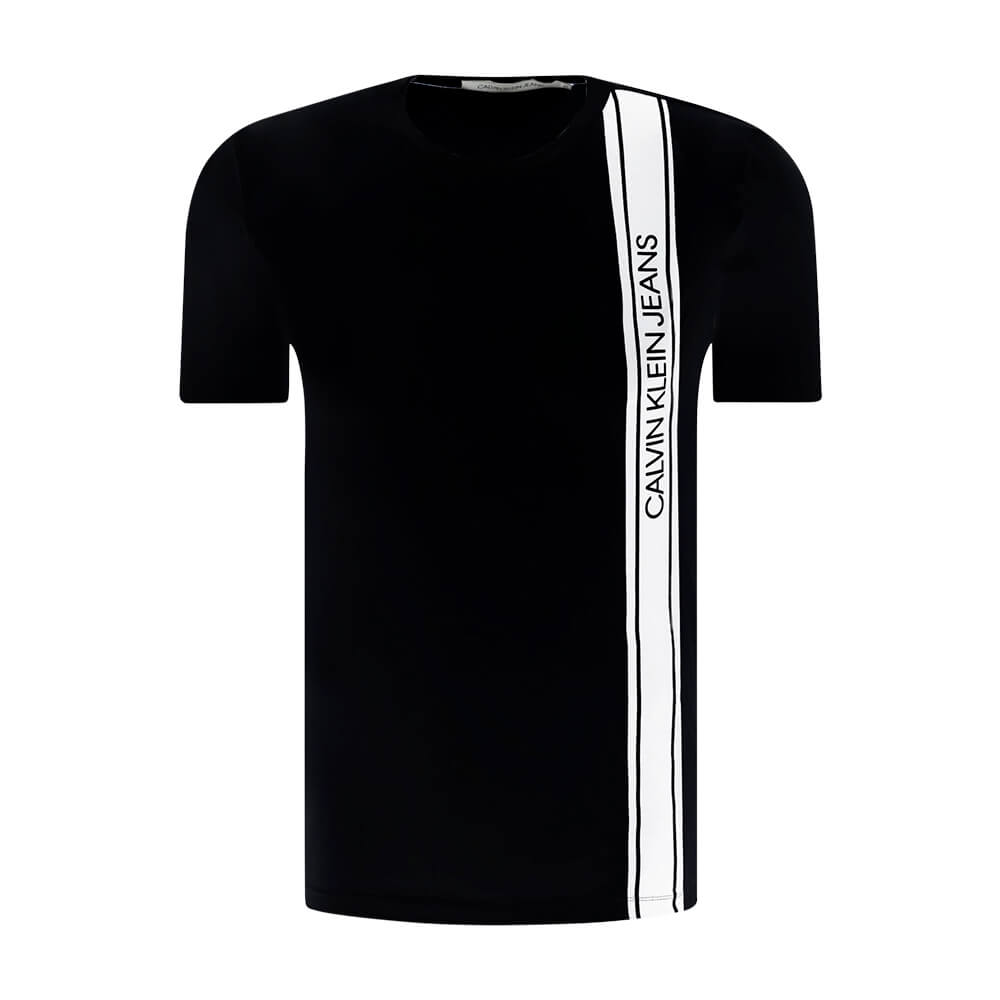 טישרט קלווין קליין Vertical Logo Tape לגבר