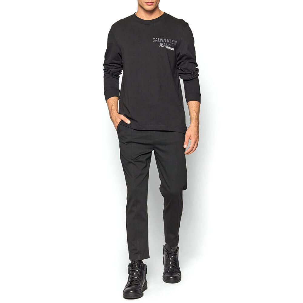 חולצת טישרט קלווין קליין ארוכה Urban Back Graphic Ls Tee גברים