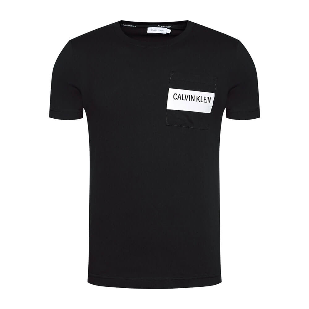 טישרט קלווין קליין Bold Stripe Pocket T-Shirt לגבר