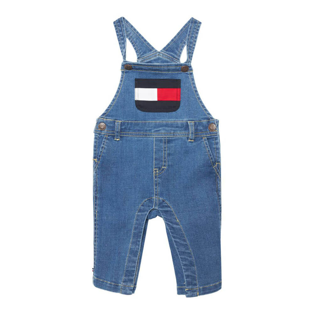 אוברול ג'ינס טומי הילפיגר Baby Tommy Dungaree Set תינוקות
