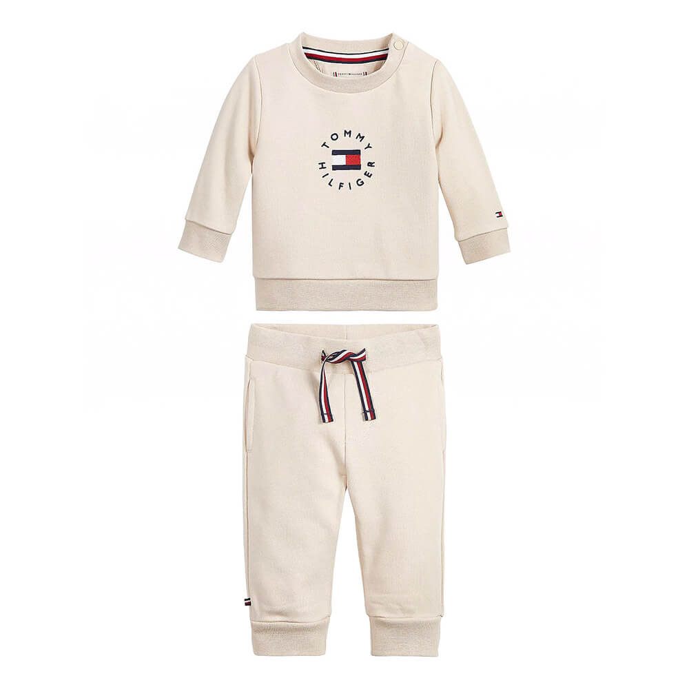 סט טומי הילפיגר Baby Heritage Logo Set יוניסקס