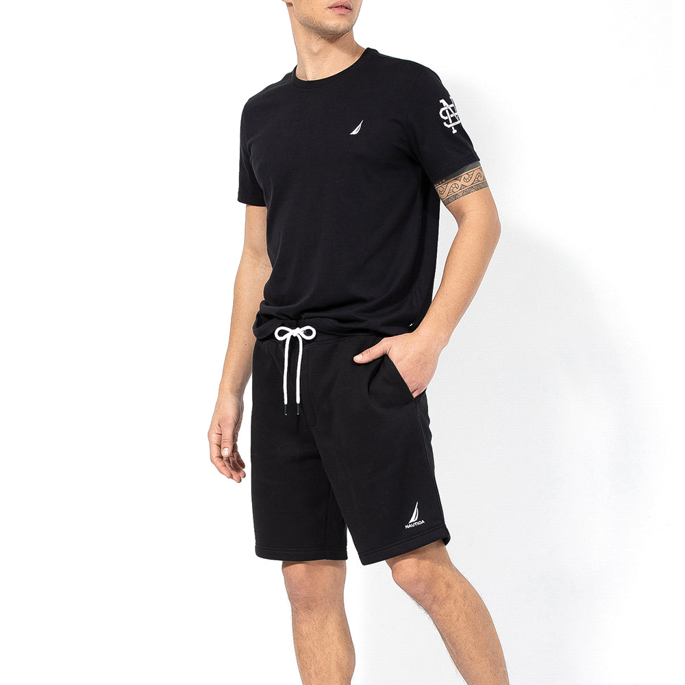 מכנס פוטר נאוטיקה קצר לוגו קלאסי גברים