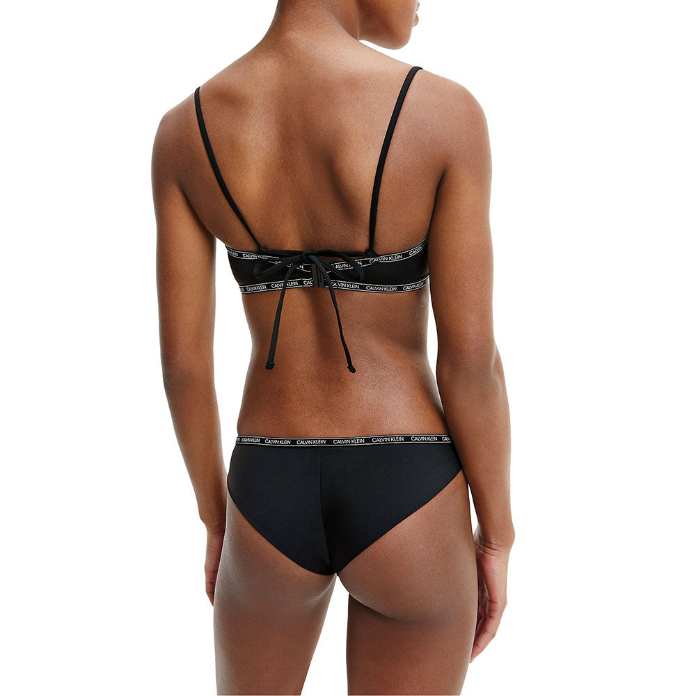 טופ בגד ים קלווין קליין Top Bandeau-Rp נשים
