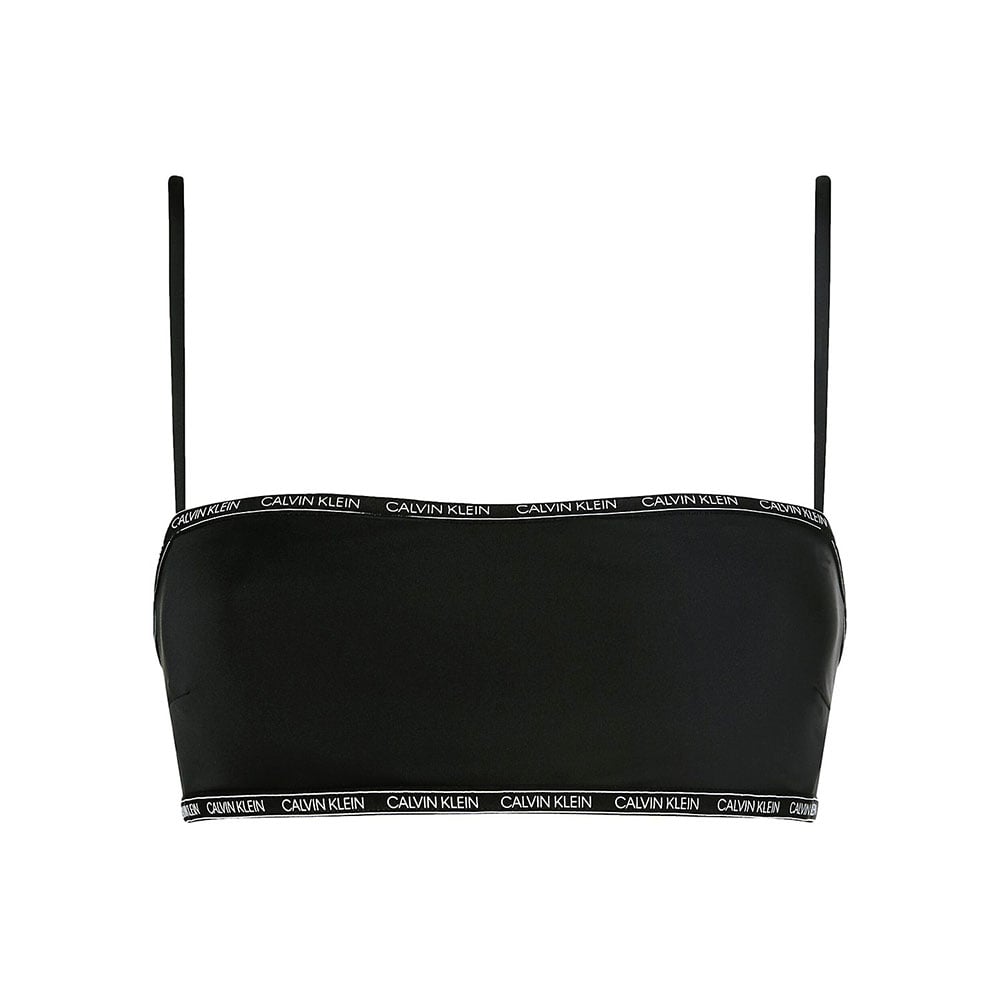 טופ בגד ים קלווין קליין Top Bandeau-Rp נשים