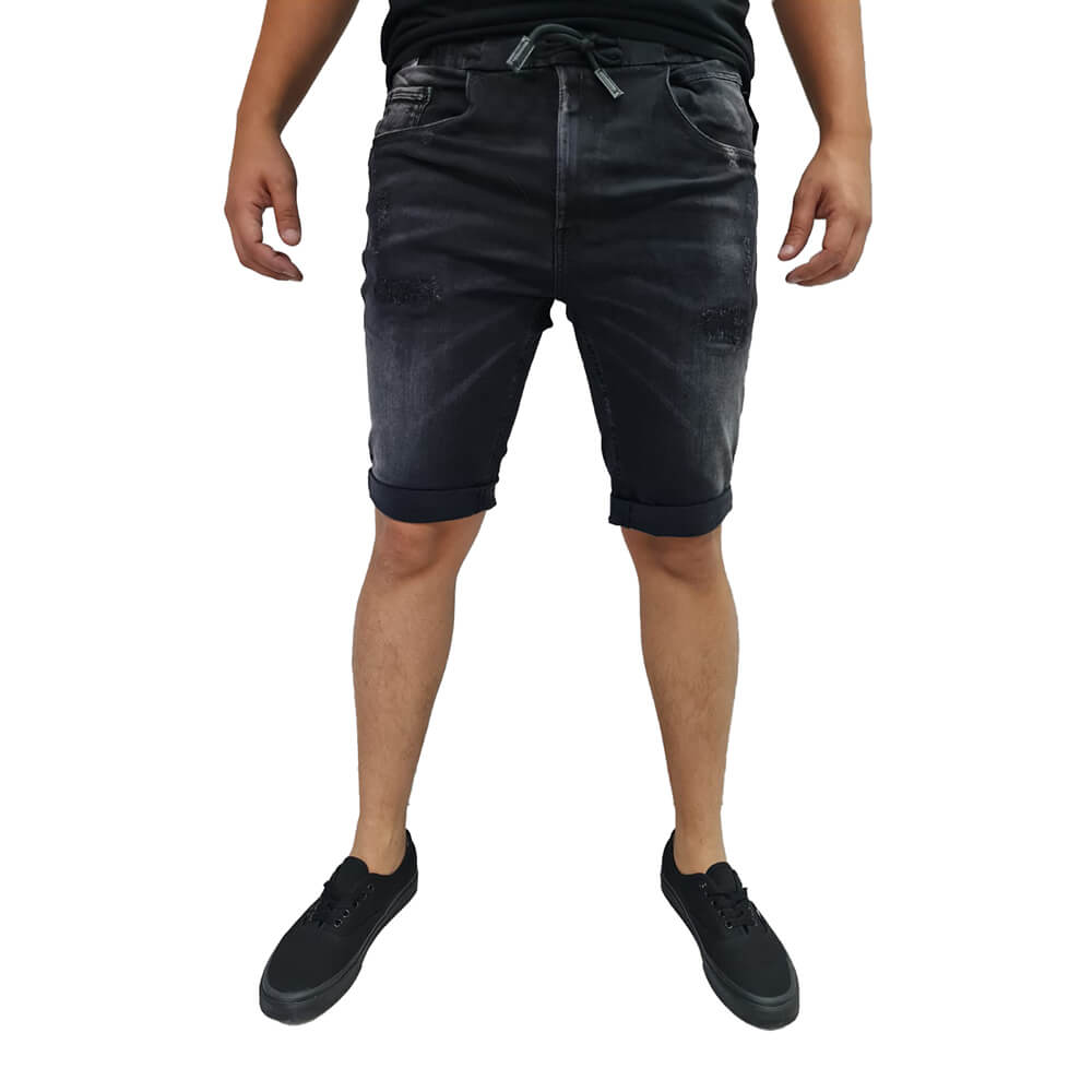 ג'ינס ריפליי קצר ללא כפתור גברים