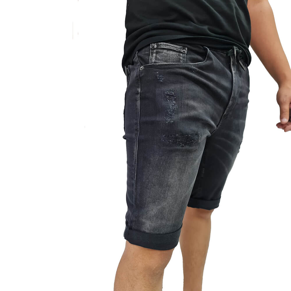 ג'ינס ריפליי קצר ללא כפתור גברים
