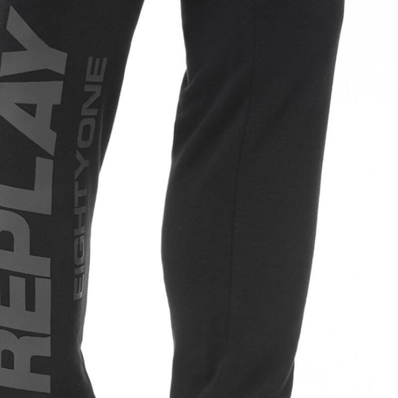 מכנס פוטר ריפליי עם תבליט לוגו גדול גברים